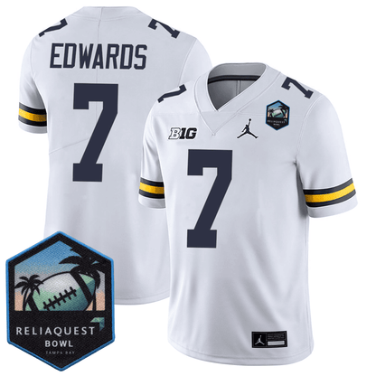MICH Football 24/25 Jersey - ReliaQuest Bowl Patch