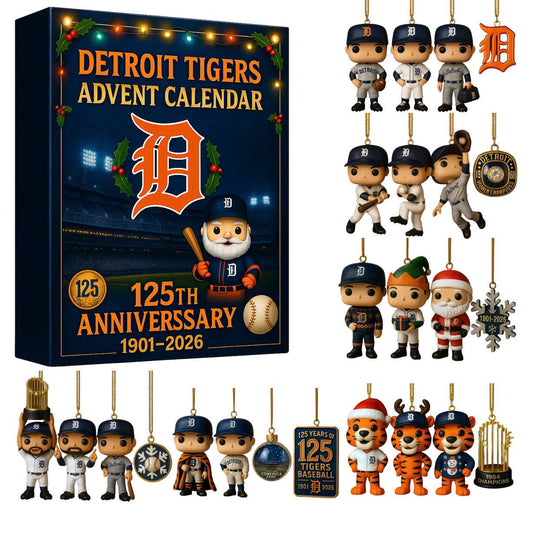 Detroit Tigers Advent Calendar 2025 125TH ANNIVERSARY