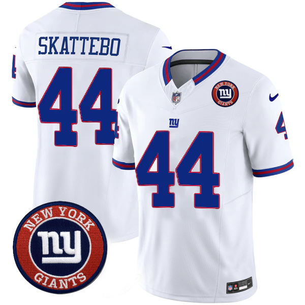 Cameron Skattebo #44 NYG Jersey - All Stitched N1