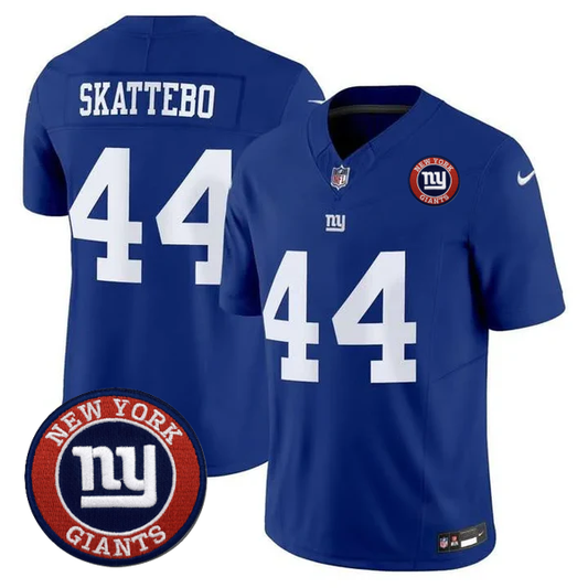 Cameron Skattebo #44 NYG Jersey - All Stitched N1