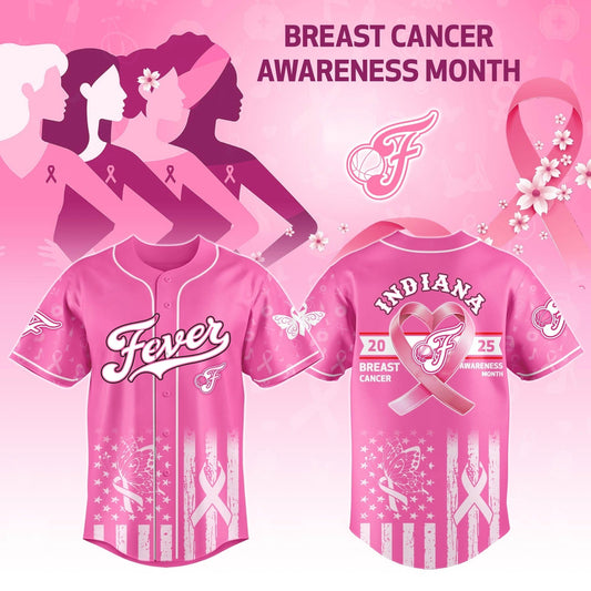 Indiana Fever x Breast Cancer Awareness Night - Limited Edition Jersey - Printed