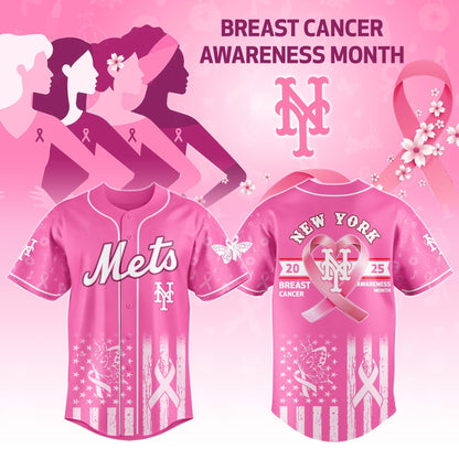 NYM x Breast Cancer Awareness Night - Limited Edition Jersey - Printed