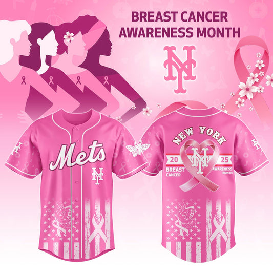 NYM x Breast Cancer Awareness Night - Limited Edition Jersey - Printed