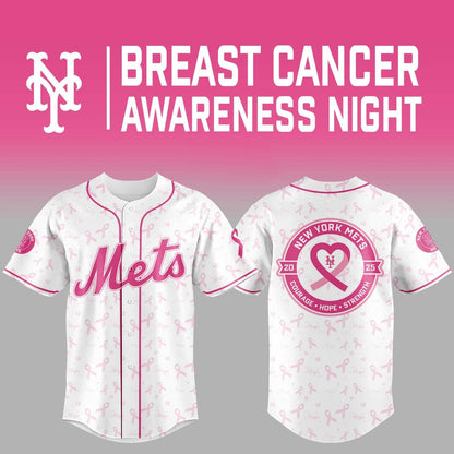 NYM x Breast Cancer Awareness Night - Limited Edition Jersey - Printed
