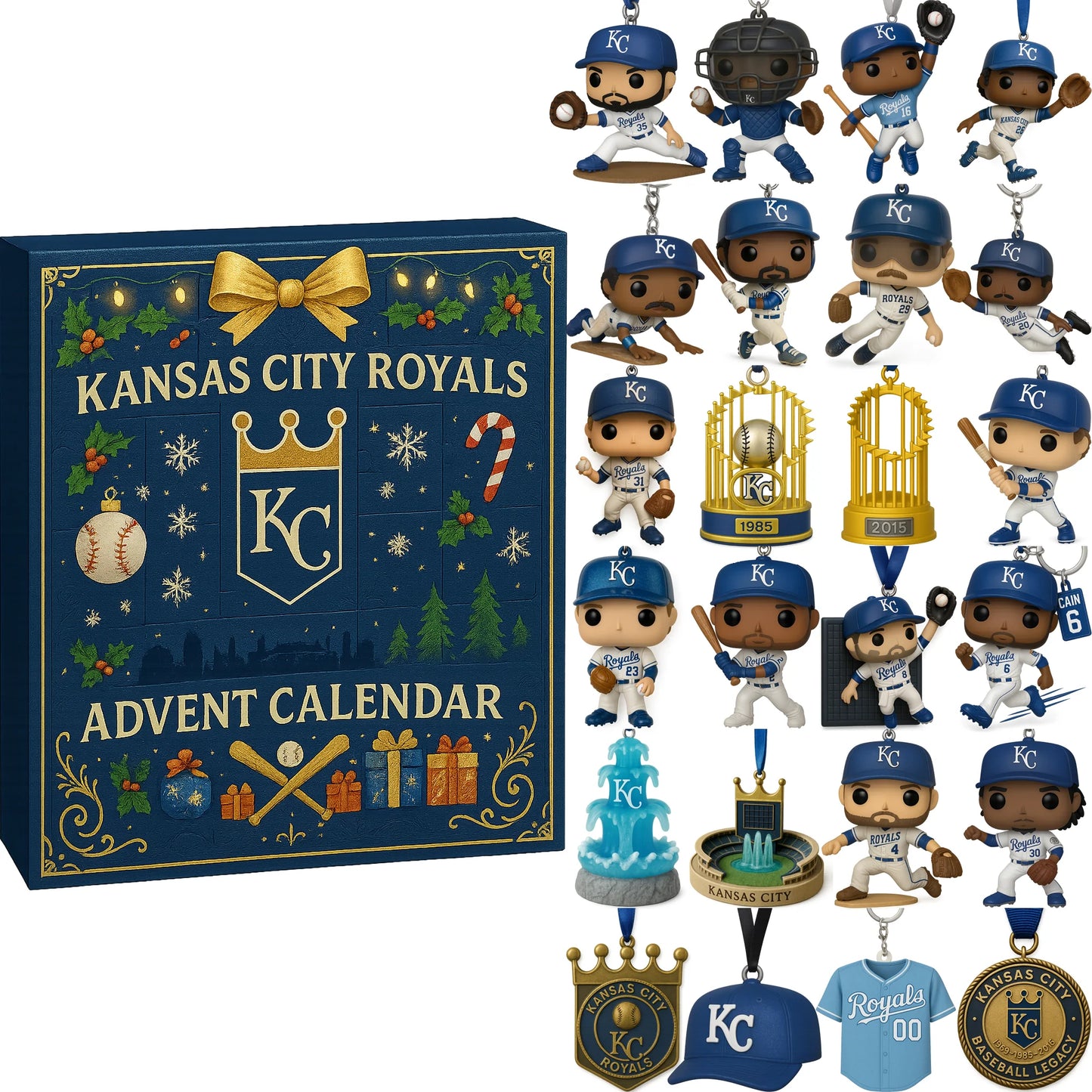 Kansas City Royals Advent Calendar 2025 56TH ANNIVERSARY