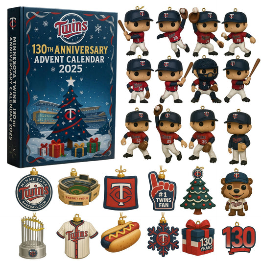 Minnesota Twins Advent Calendar 2025 130TH ANNIVERSARY