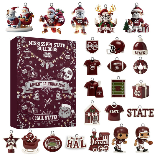 Mississippi State Bulldogs Premium Advent Calendar 2025