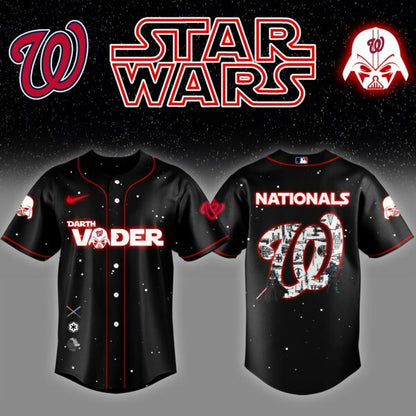 Washington Nationals x Stars Wars Darth Vader Night Baseball Jersey Editions Limited v2