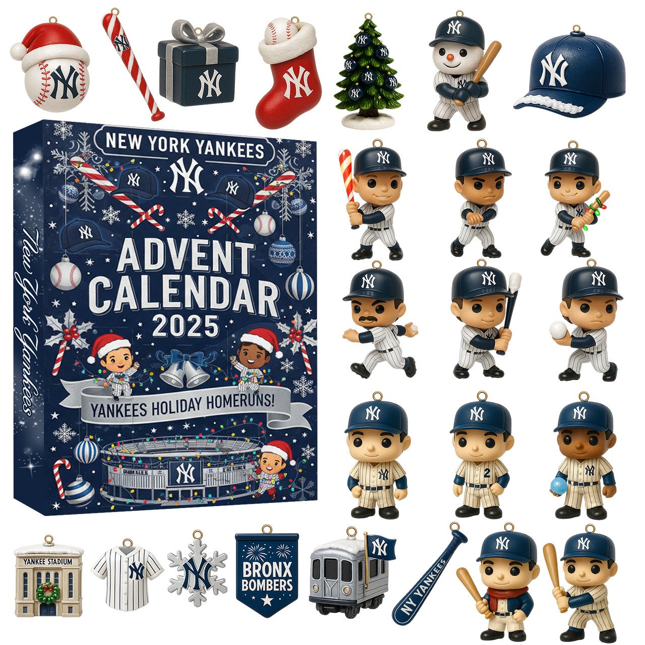New York Yankees Premium Advent Calendar 2025