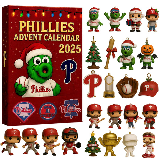 Philadelphia Phillies Advent Calendar 2025 142TH ANNIVERSARY