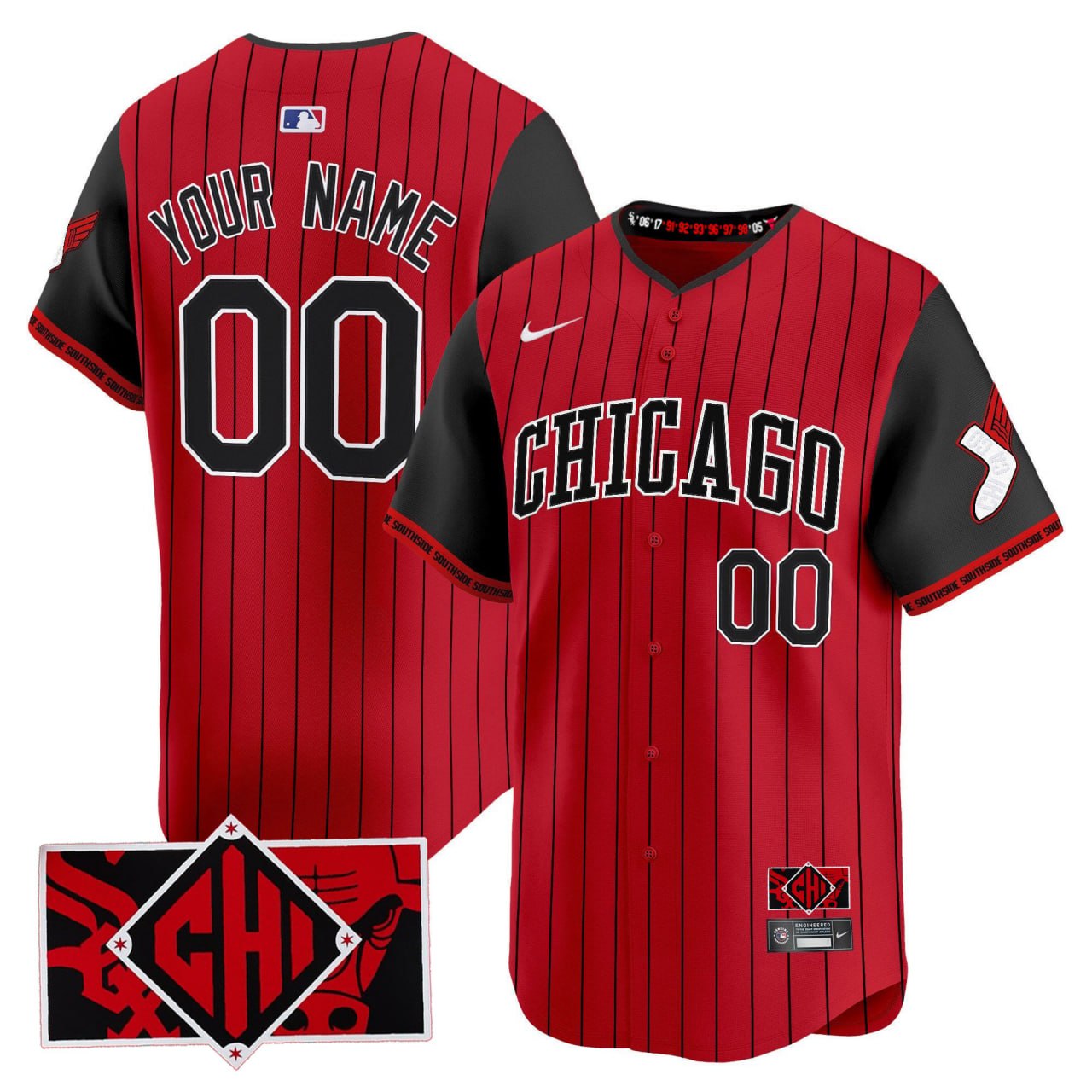 Chicago White Sox 2025 City Connect Vapor Premier Limited Custom Jersey - All Stitched