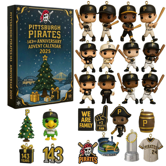 Pittsburgh Pirates Advent Calendar 2025 143TH ANNIVERSARY