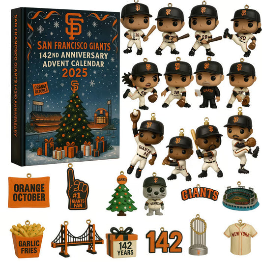 San Francisco Giants Advent Calendar 2025 142TH ANNIVERSARY
