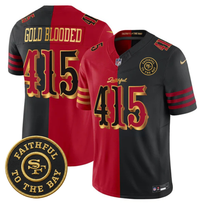 SF “Rivalries” Vapor Limited Jersey - Faithful To The Bay Patch - All Stitched