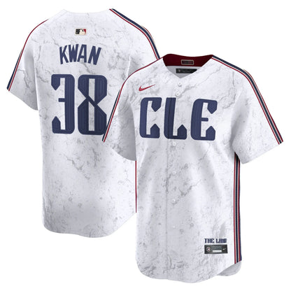 Guardians Navy 2024 City Connect Limited Jersey TLA - Stitched