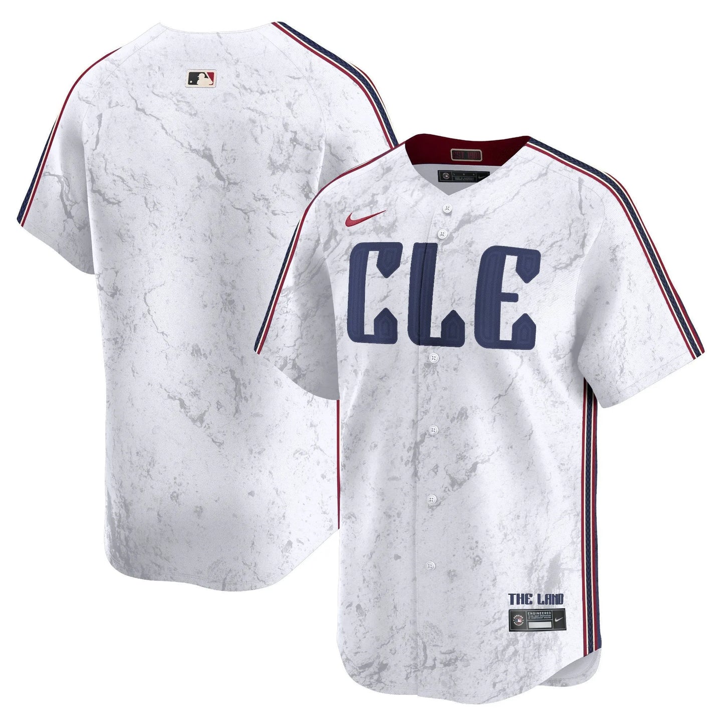 Guardians Navy 2024 City Connect Limited Jersey TLA - Stitched