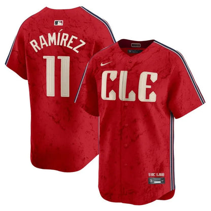 Guardians Navy 2024 City Connect Limited Jersey TLA - Stitched