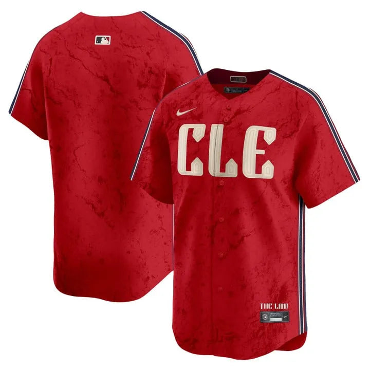 Guardians Navy 2024 City Connect Limited Jersey TLA - Stitched