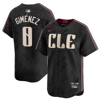 Guardians Navy 2024 City Connect Limited Jersey TLA - Stitched