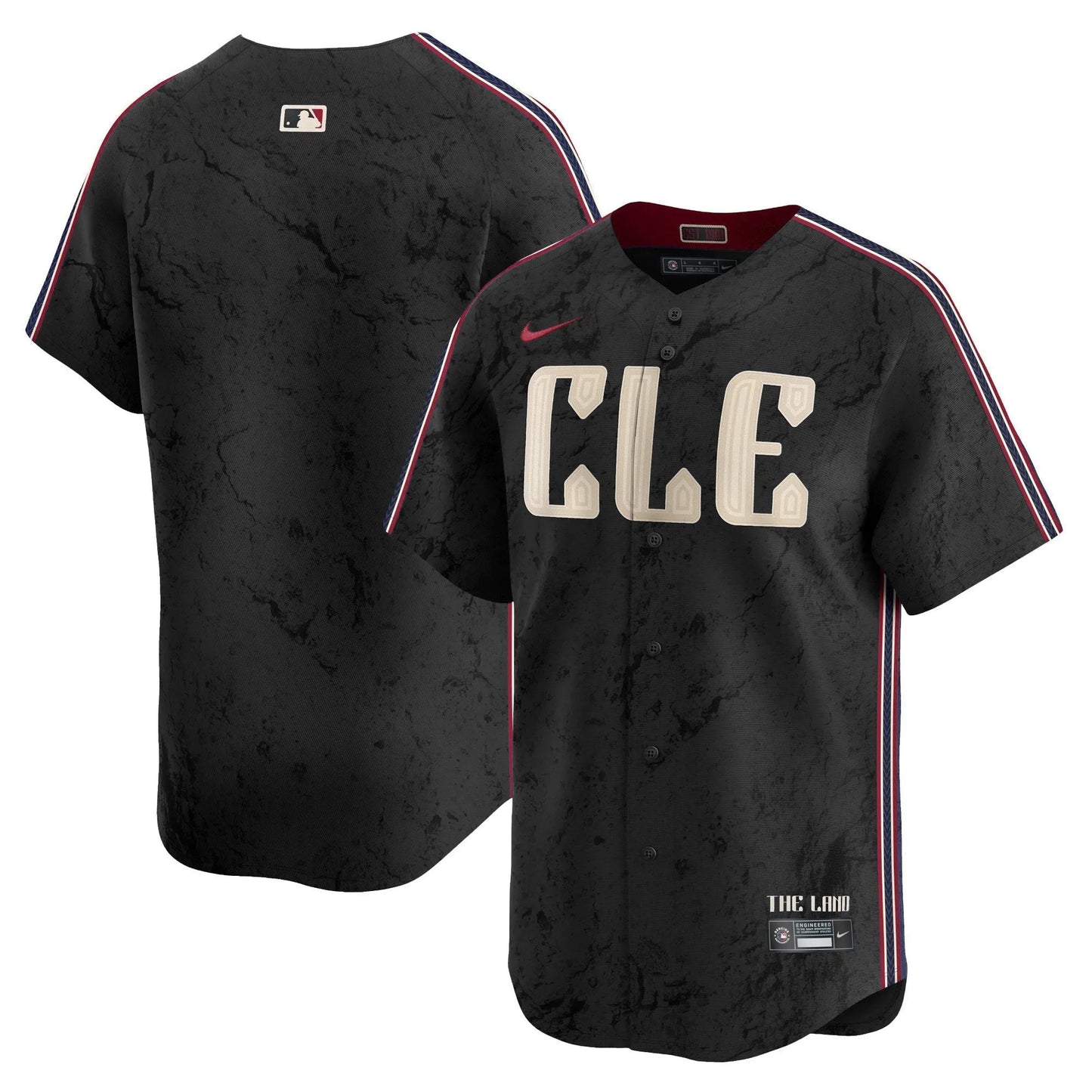 Guardians Navy 2024 City Connect Limited Jersey TLA - Stitched