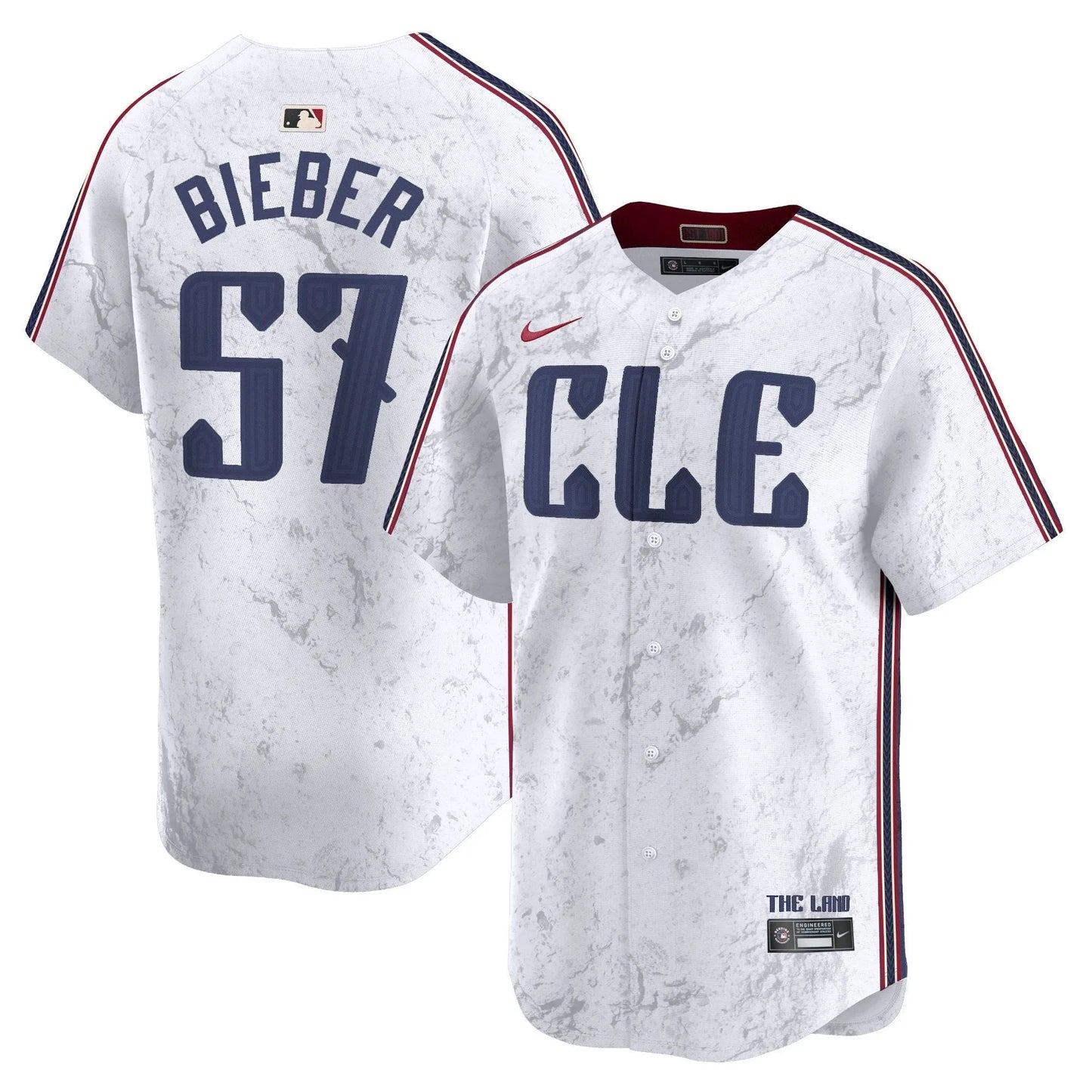 Guardians Navy 2024 City Connect Limited Jersey TLA - Stitched