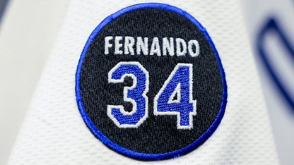 Dodgers Fernando Valenzuela Memorial Custom Jersey - All Stitched